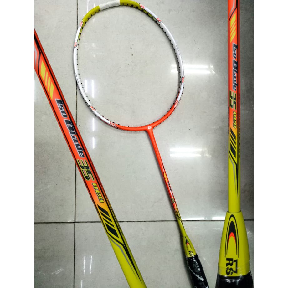 Jual Produk Berkualitas Raket Badminton Rs Iso Blade 35 Neo Orange