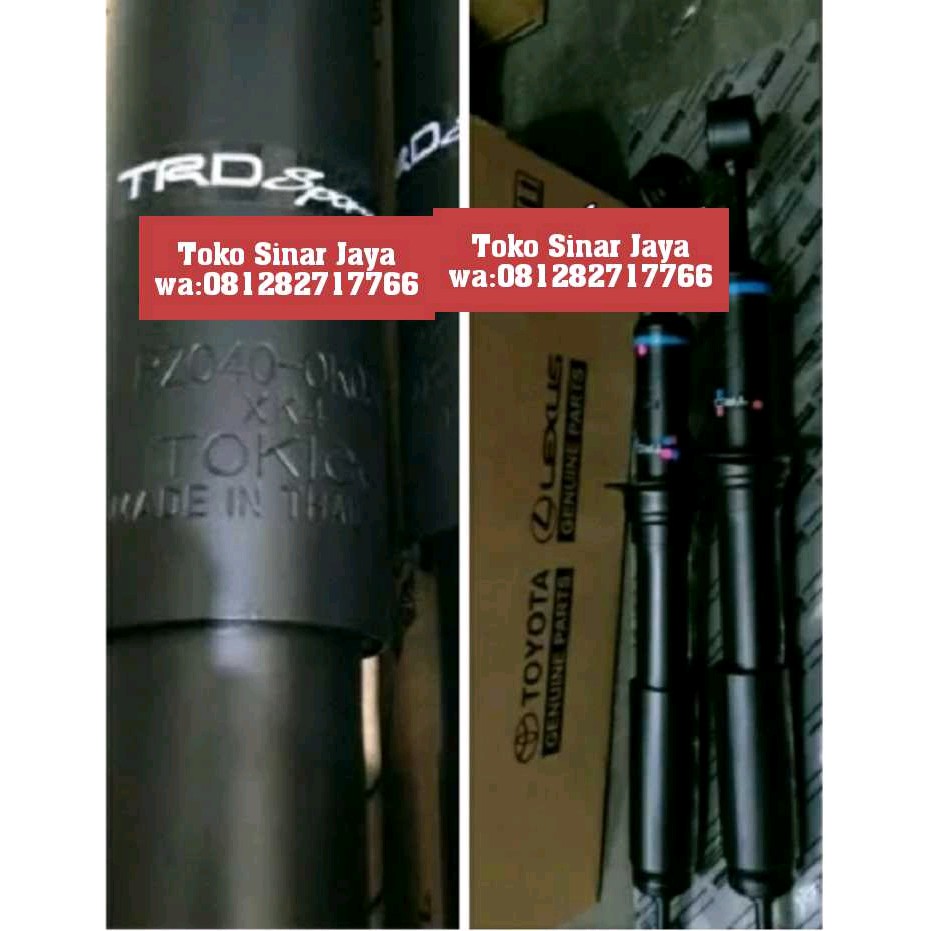 Jual Shock Breaker Depan Belakang Fortuner Original Trd Shopee Indonesia