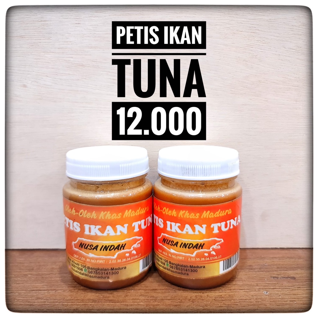 Jual Petis Ikan Tuna Gram Shopee Indonesia