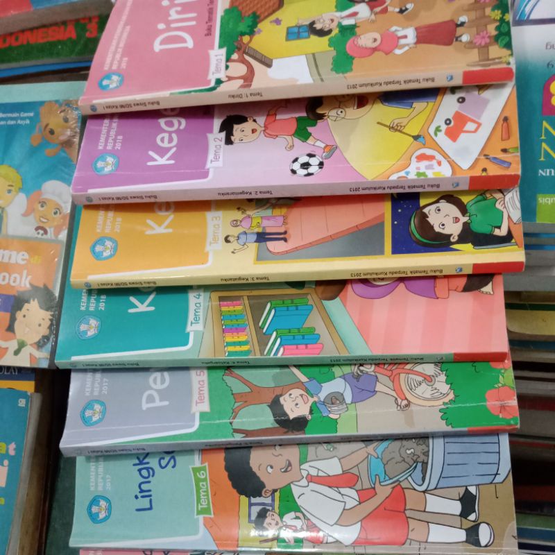 Jual Buku Kelas 1 SD Tematik 1 Sampai 8 Penerbit BSE Shopee Indonesia