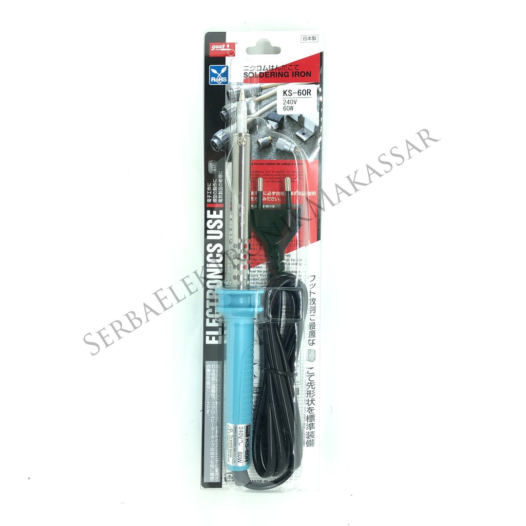 Jual Solder Listrik Soldering Iron Goot Kx R Watt Shopee Indonesia