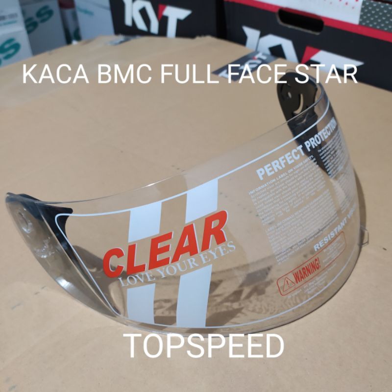 Jual Kaca Helm Bmc Full Face Bmc Star Bmc Blade Clear Super Shopee