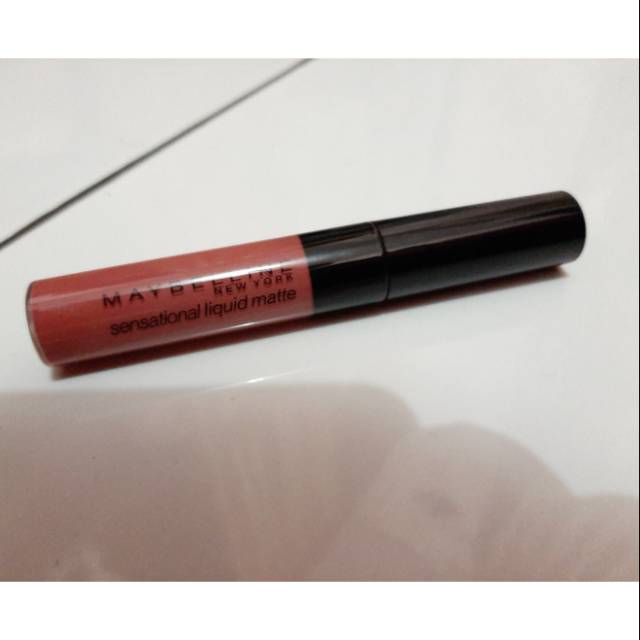 Jual Maybelline Sensational Liquid Matte 06 Best Babe Shopee Indonesia