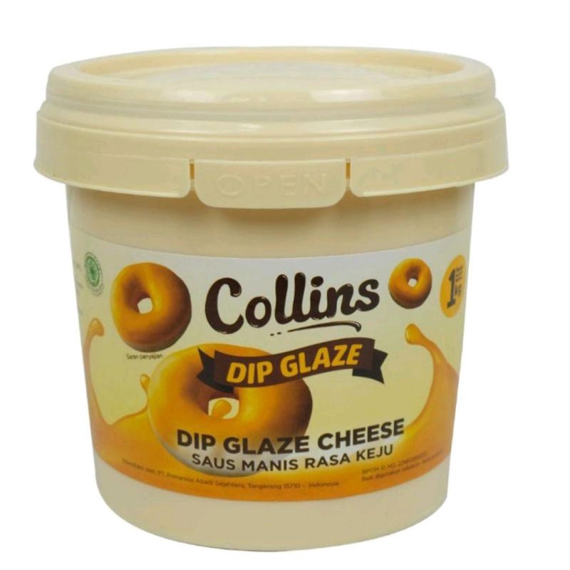 Jual Abigailcorner Collins Dip Glaze Cheese Kg Shopee Indonesia