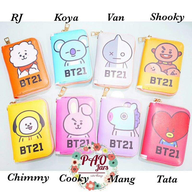 Jual Dompet Terbaru Motif Dompet Motif Bt Rj Tata Cooky Chimmy