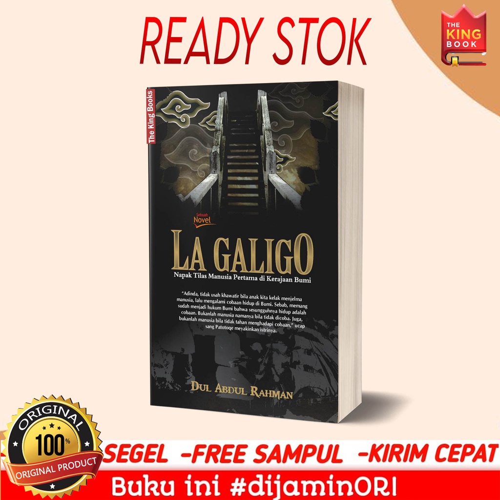 Jual Buku La Galigo Jilid By Dul Abdul Rahman Ori Baru Shopee