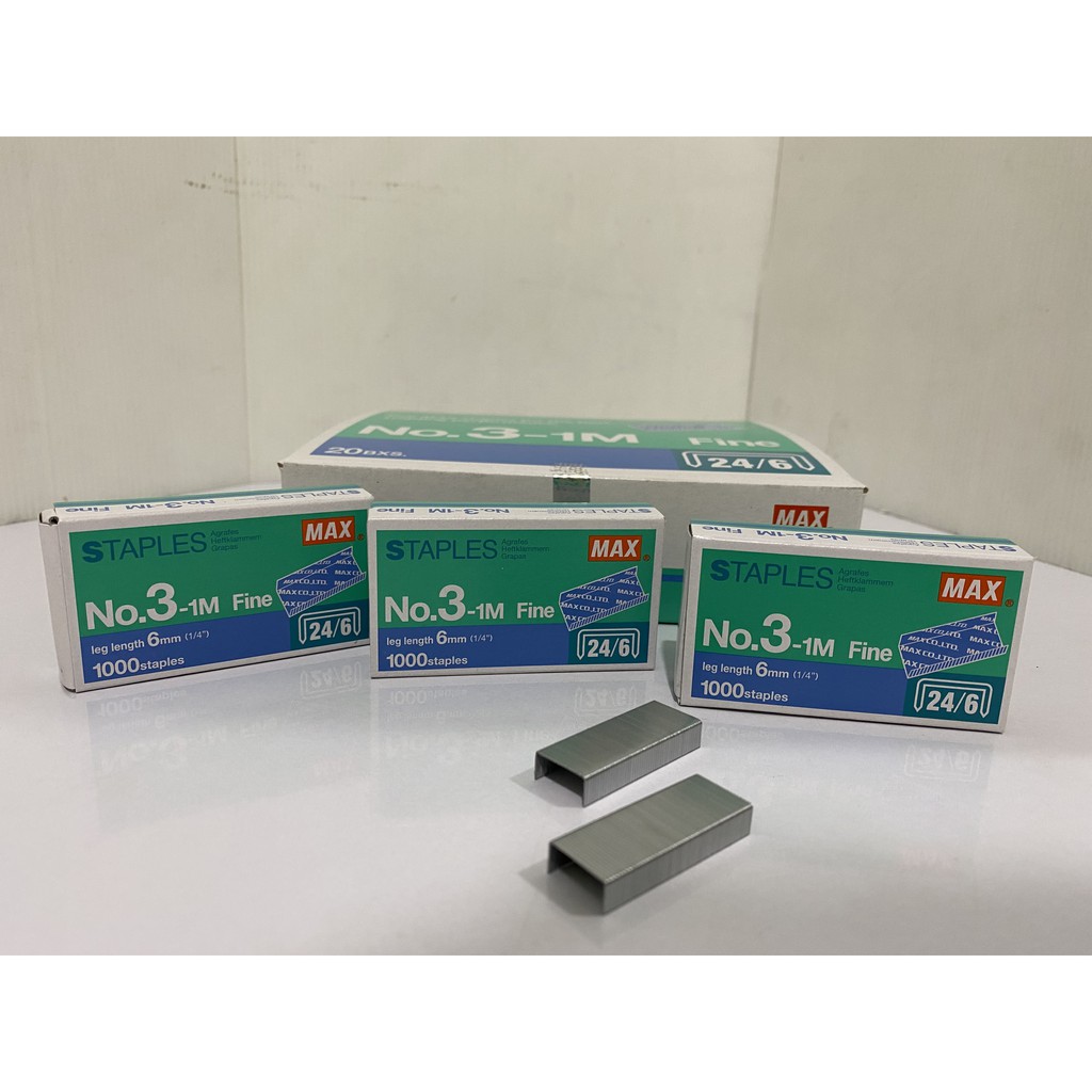 Jual Isi Staples Max Besar No Per Kotak Shopee Indonesia