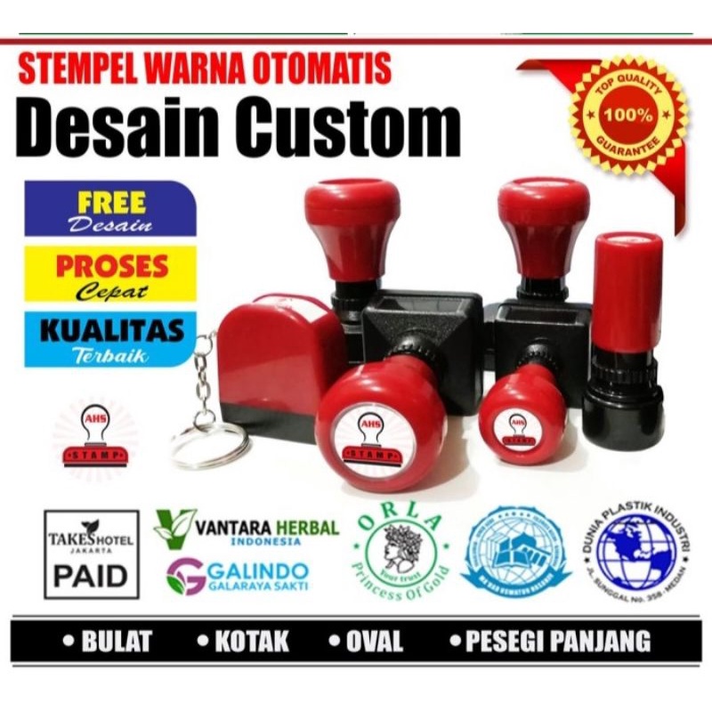 Jual Cetak Stempel Custom Otomatis Stempel Flash Cetak Shopee Indonesia