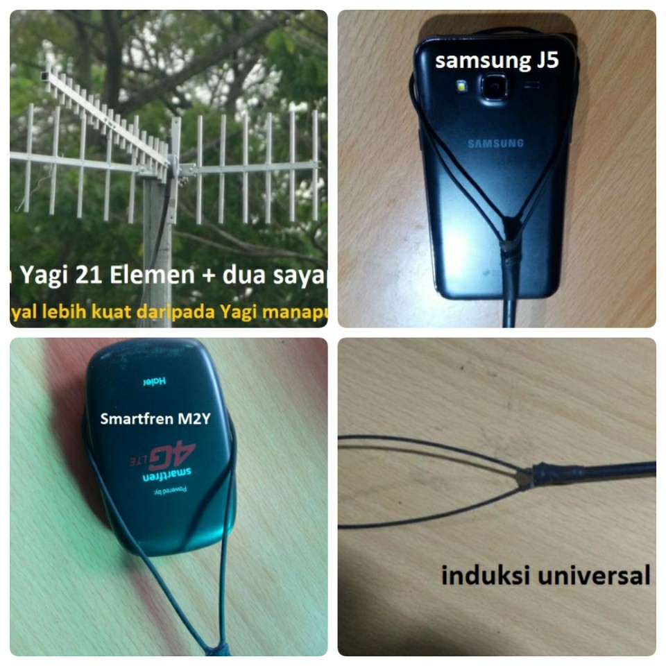 Jual Antena Yagi 21el Kabel 15m Induksi Langsung Frek 1800 2300mhz For