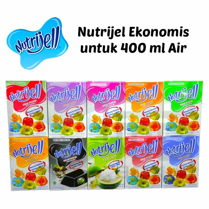 Jual Nutrijell Nutrijel Jelly Powder Aneka Rasa Shopee Indonesia