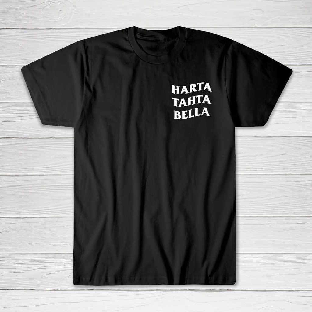 Jual Kaos Harta Tahta Namamu Bebas Suka Suka Hati Shopee Indonesia