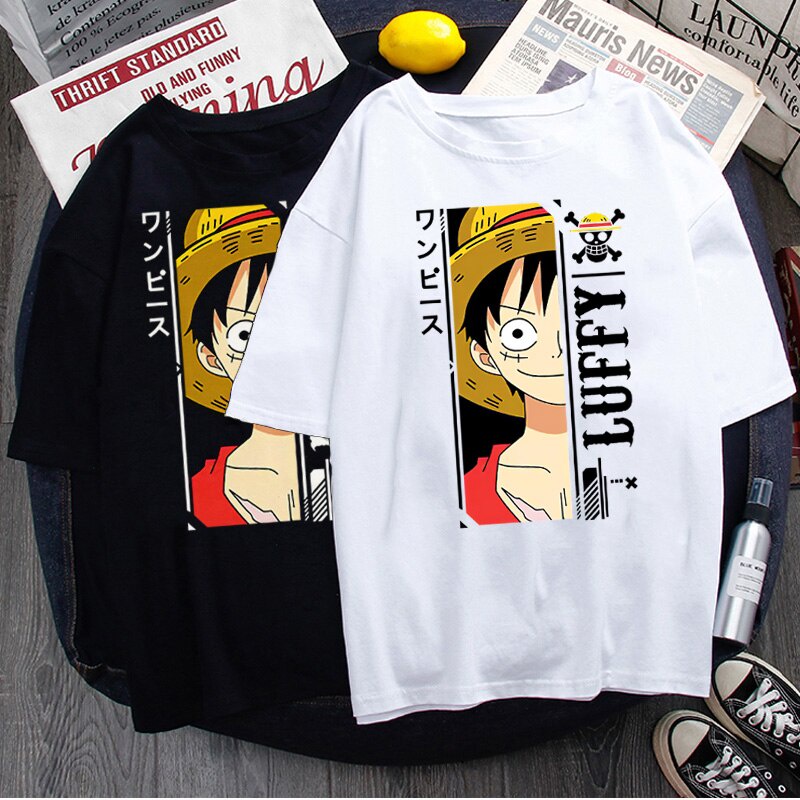 Jual Baju One Piece Luffy Kaos Anime One Piece Distro Original Shopee