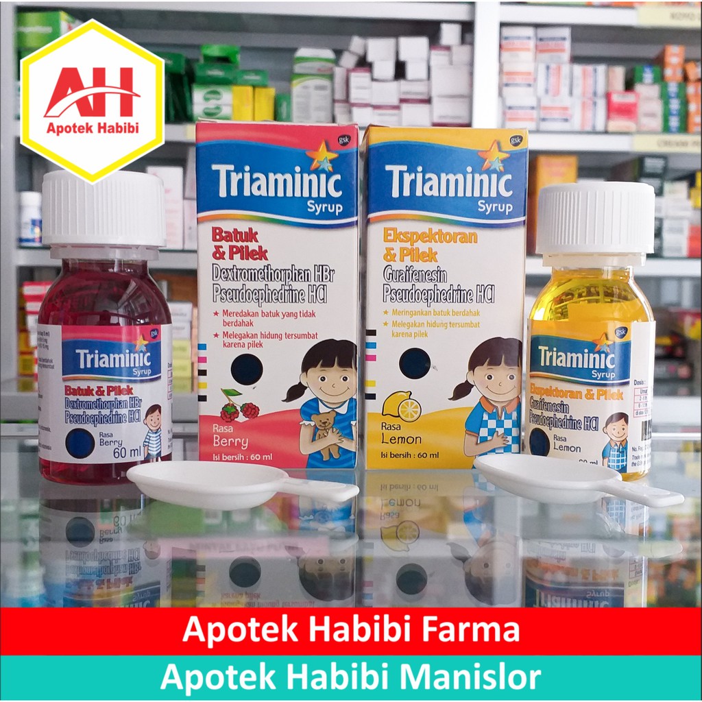 Jual Triaminic Kuning Triaminik Batuk Berdahak Ekspektoran Pilek