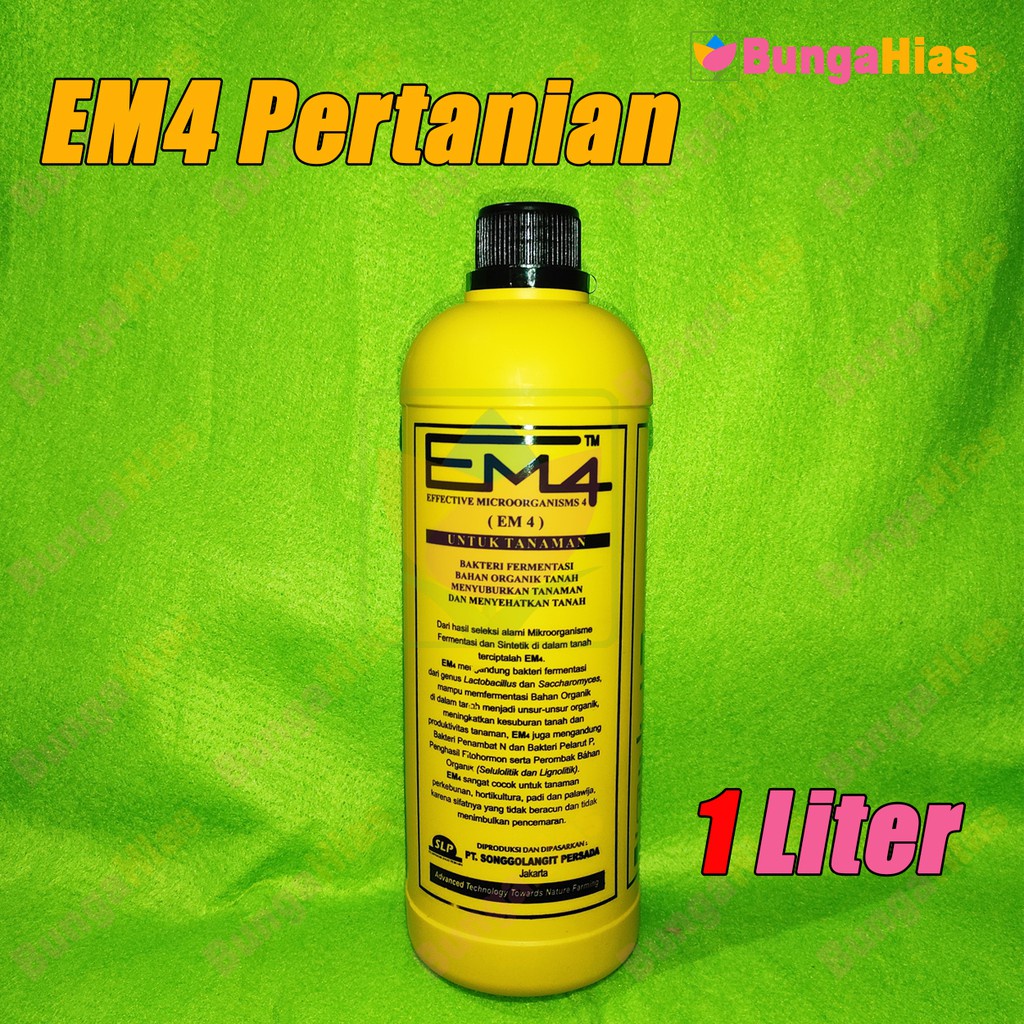 Jual Em Pertanian Liter Pupuk Organik Mikro Organisme Cair Shopee