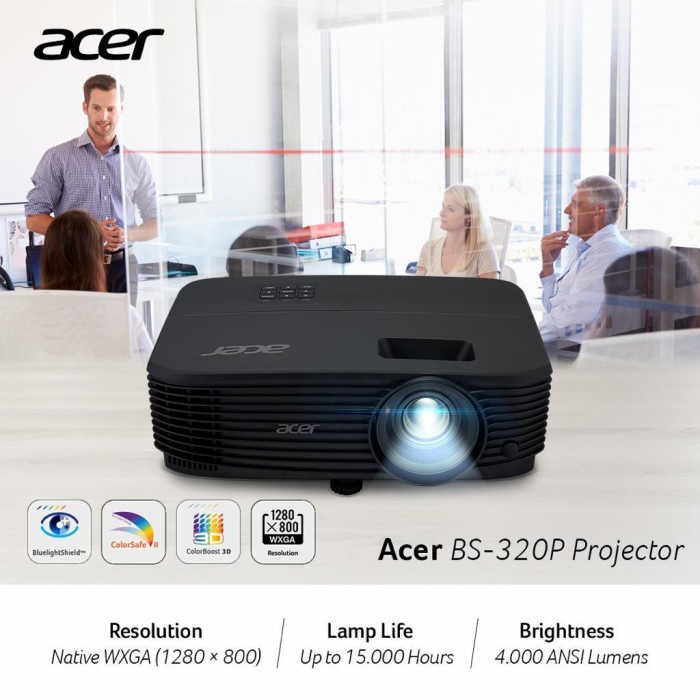 Jual Proyektor Acer Bs Wxga Ansi Lumens Vga Hdmi Shopee