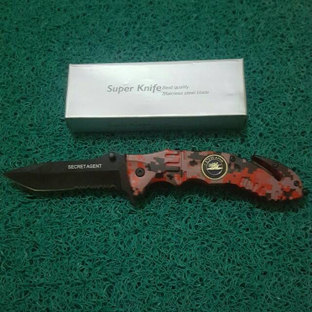 Jual PISAU LIPAT TACTICAL TEAM NAVY SEAL SECRET AGENT Shopee Indonesia