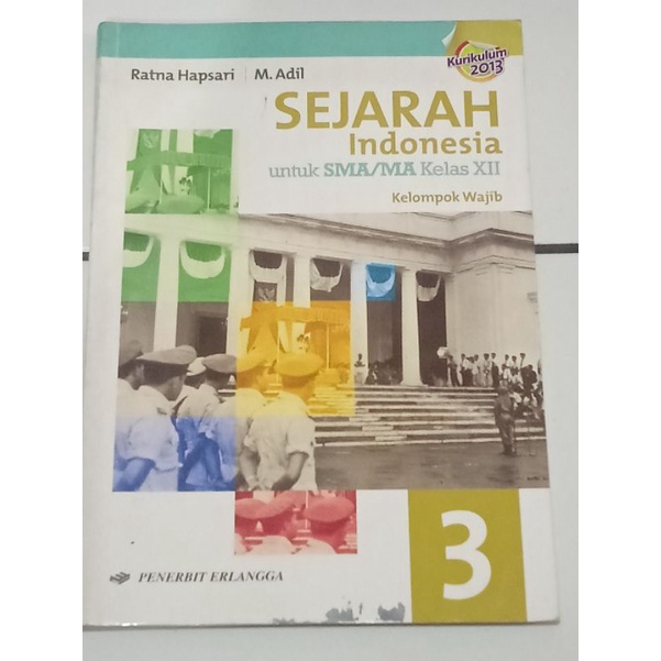 Jual Buku Sejarah Indonesia SMA MA Kelas XII KELOMPOK WAJIB Shopee