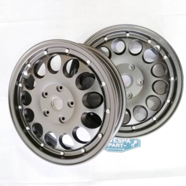 Jual VELG V ROSSI ALFA QUATTRO VESPA RING 12 DEPAN Shopee Indonesia