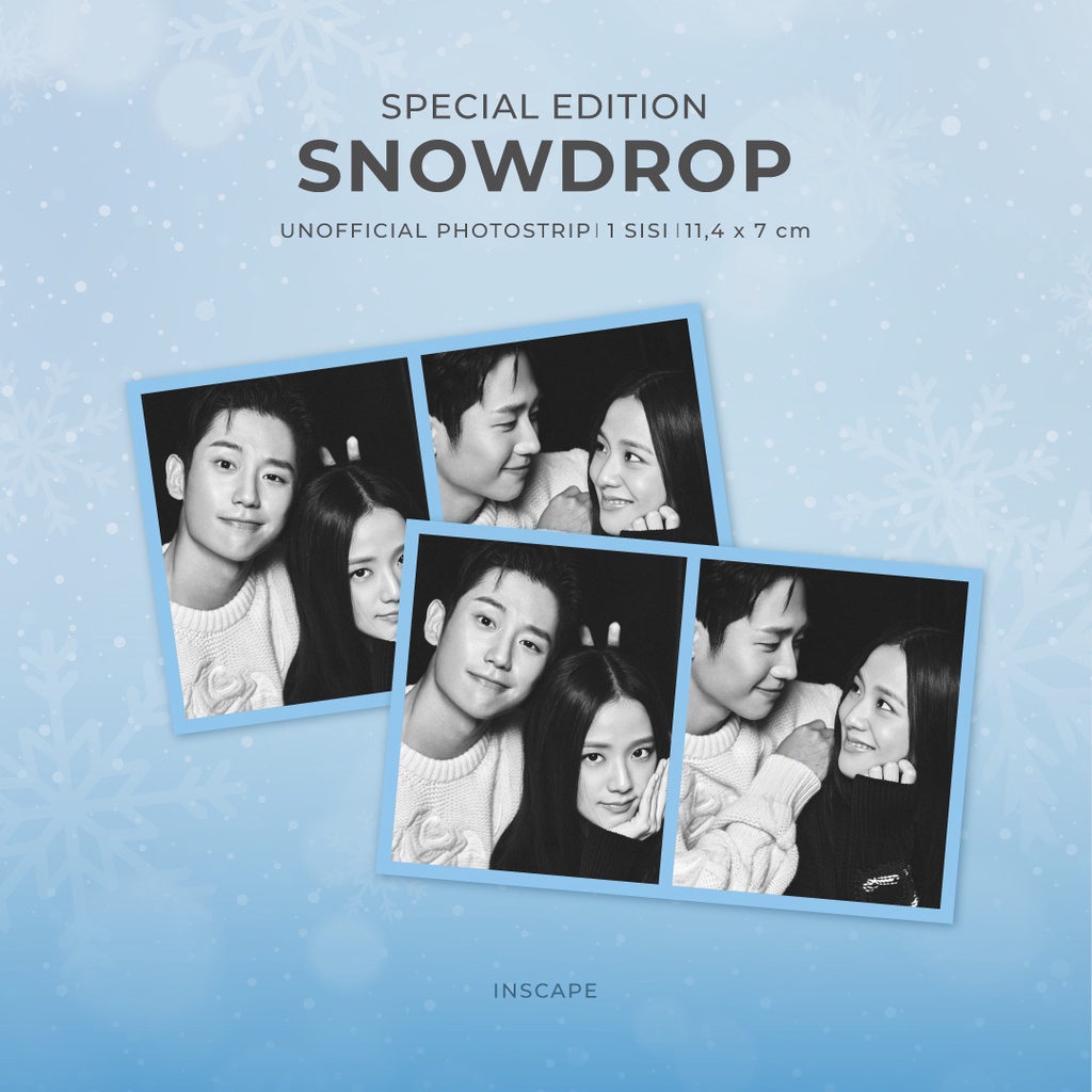 Jual Snowdrop Merchandise Photocard Photostrip Collectible Drakor Jung