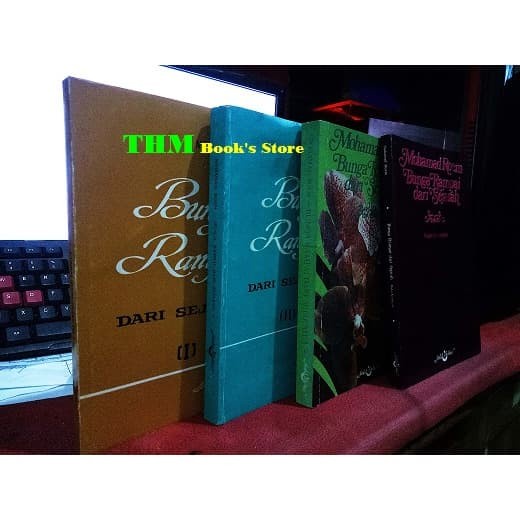 Jual HOT SALE BUNGA RAMPAI DARI SEJARAH LENGKAP 4 BUKU 100 ORIGINAL