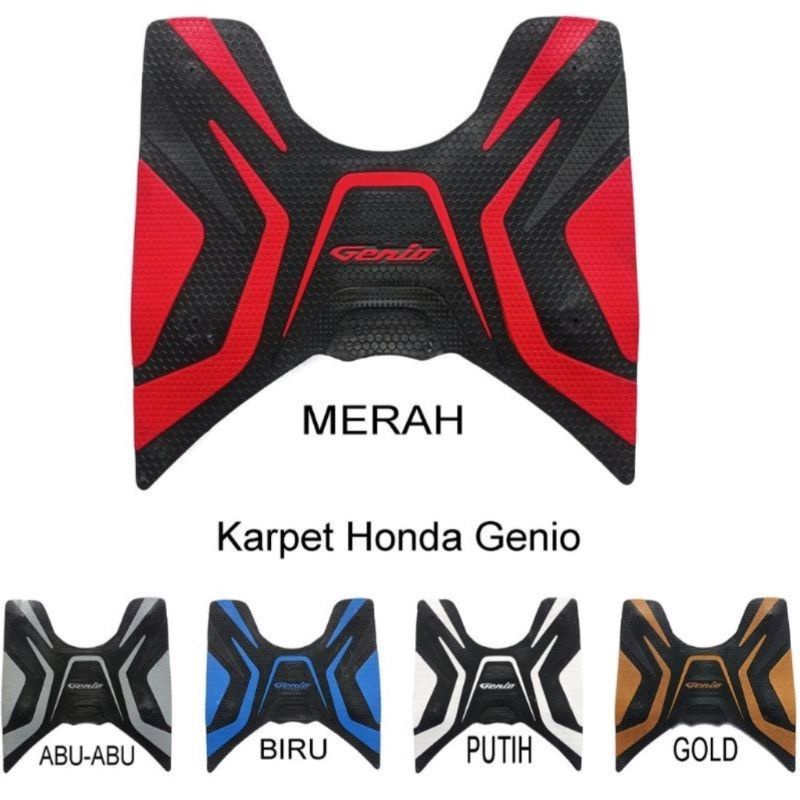 Jual Karpet Karet Alas Kaki Pijakan Kaki Motor Genio Karpet Motor