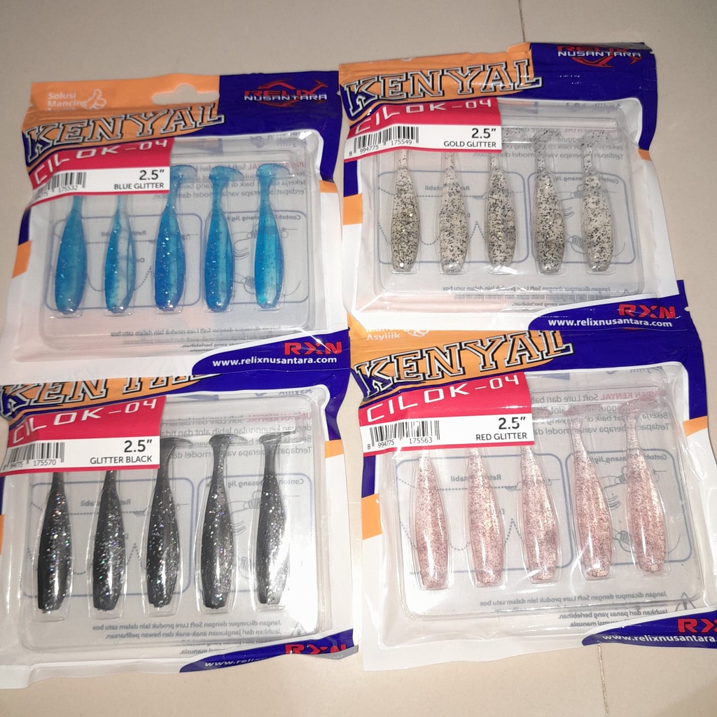 Jual Soft Lure KENYAL CILOK 04 By Relix Nusantara Umpan Pancing