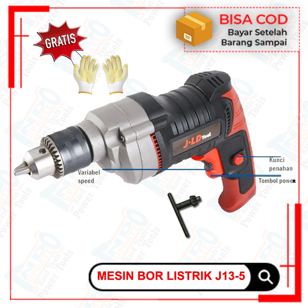 Jual Mesin Bor Tembok Beton 13mm J135 Drill 13 Mm Tembok Beton IMPACT