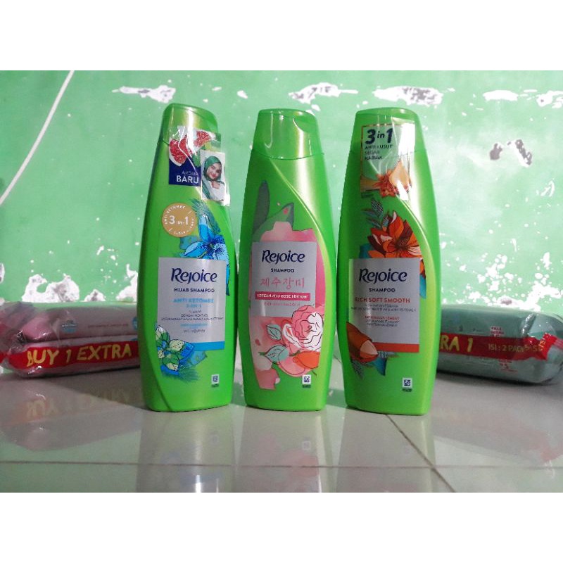 Jual REJOICE SHAMPOO 340 MILI ALL VARIAN Shopee Indonesia