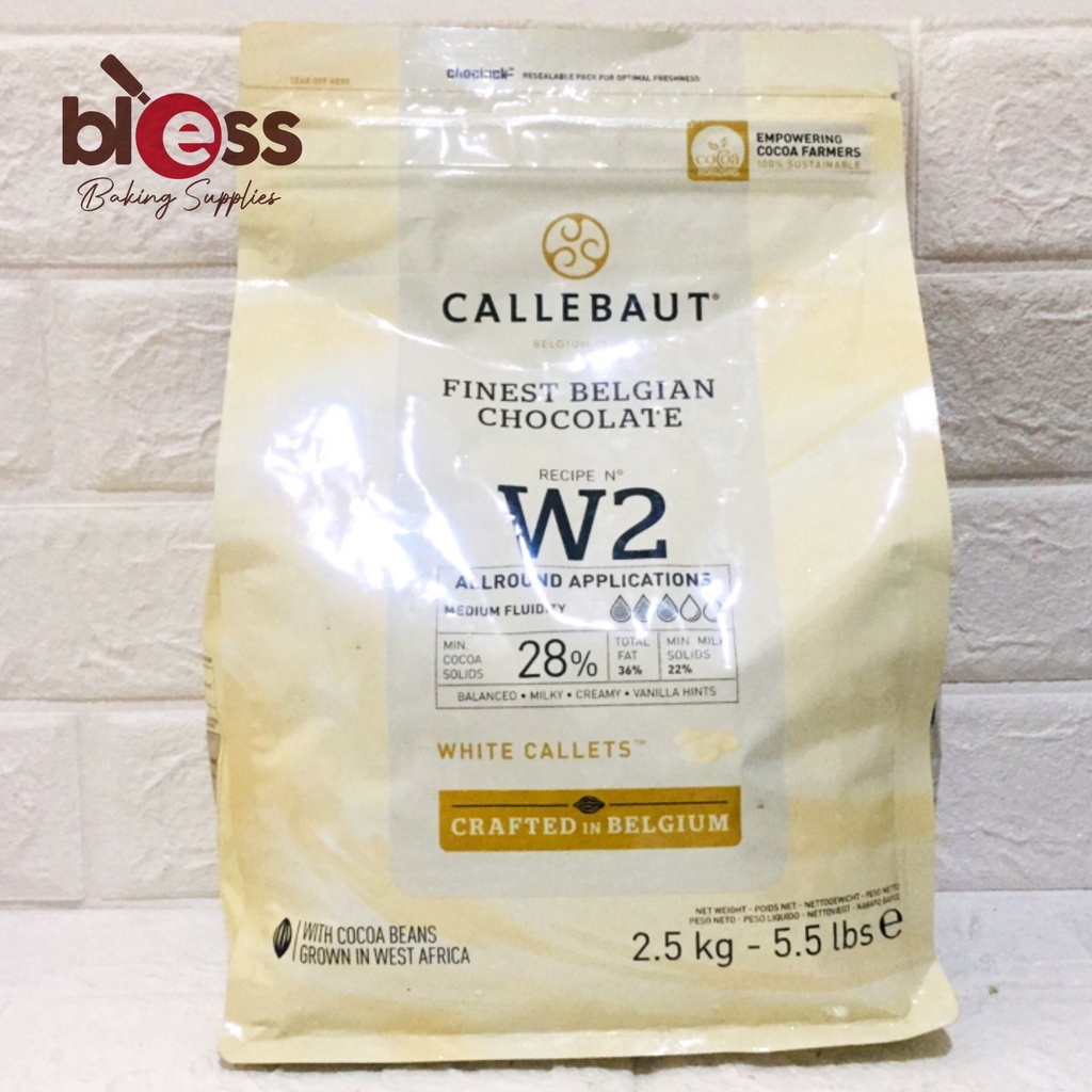 Jual Callebaut Balanced White W Bal Kg Shopee Indonesia