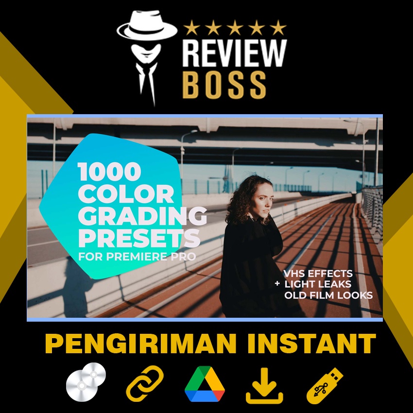 Jual Bundle Premium Cinematic Color Grading Presets For Premiere