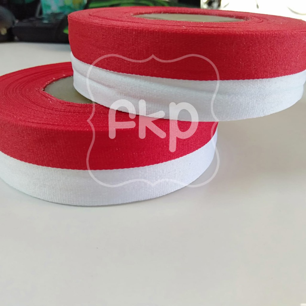 Jual Pita Kain Merah Putih Inch Inch Inch Inch