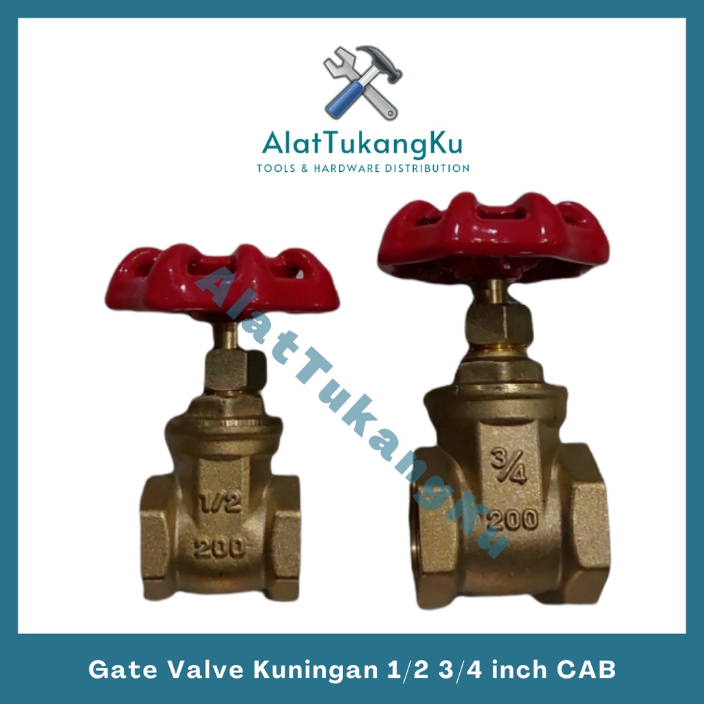 Jual Bonucci Stop Kran Kuningan Premium Putar 1 2 3 4 Gate Valve