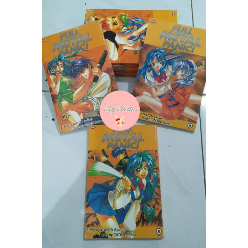 Jual Full Metal Panic 1 Set Tamat Tersegel Terbuka Shopee Indonesia