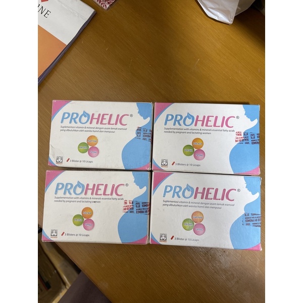 Jual Prohelic Per Box 30 Kapsul Original Shopee Indonesia