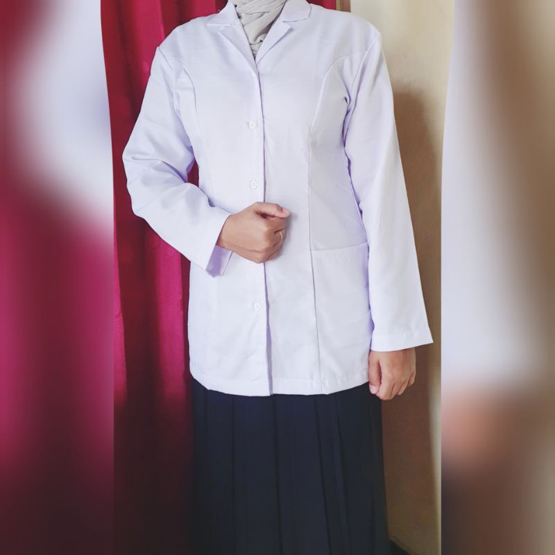 Jual Baju Dinas Putih Wanita Baju Putih PNS ASN Guru Kemeja Kerja