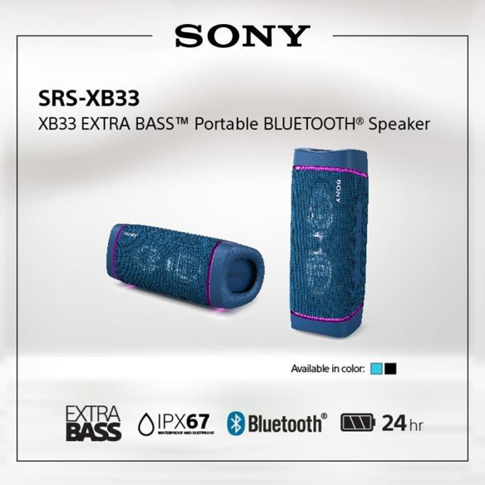 Jual Sony Srs Xb Blue Portable Party Bluetooth Speaker Srs Xb