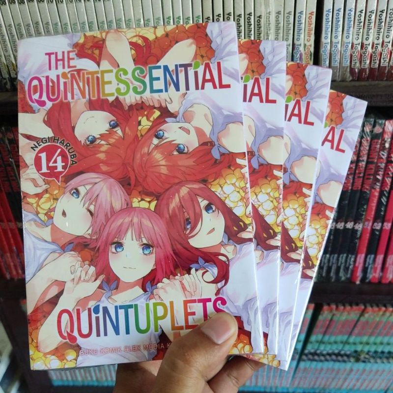 Jual The Quintessential Quintuplets 14 Komik Segel Original Shopee