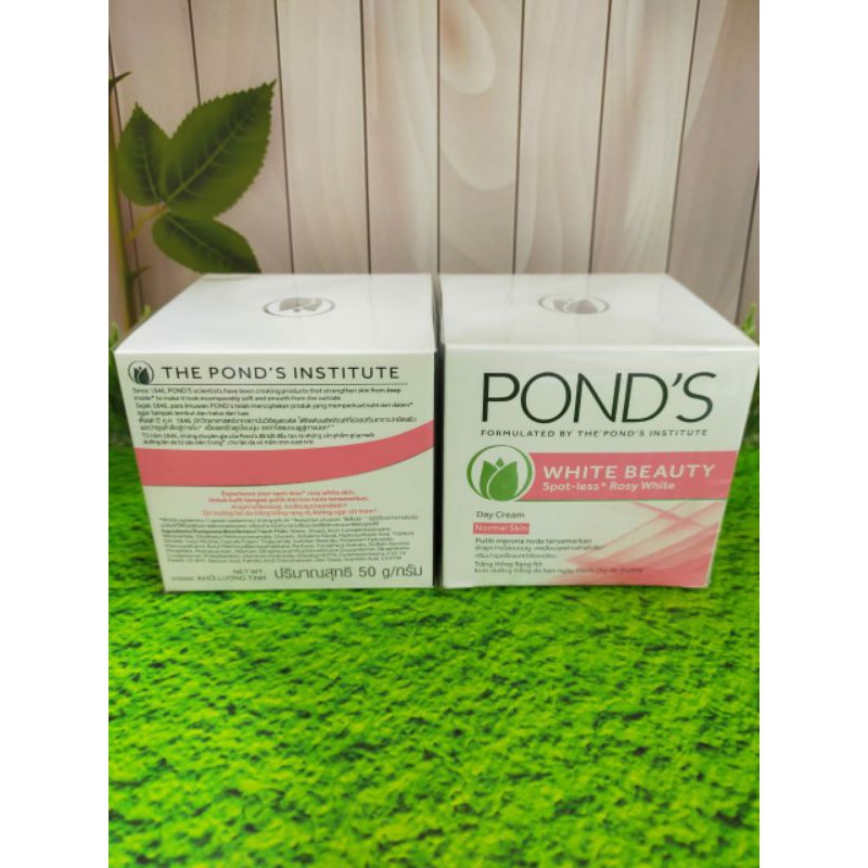 Jual Ponds White Beauty Spot Less Rosy White Day Cream G Shopee