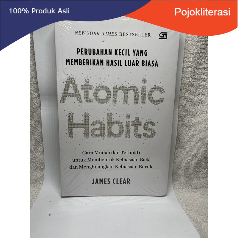 Jual Pojokliterasi BUKU ATOMIC HABITS JAMES CLEAR Shopee Indonesia