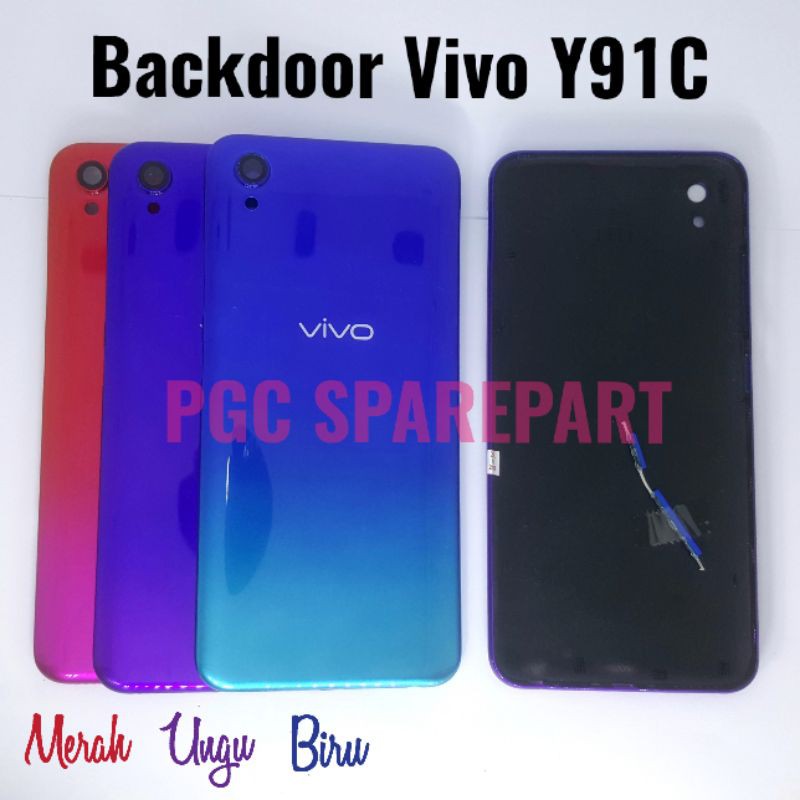 Jual Backdoor Vivo Y91C Y91 C Tutup Baterai Casing Belakang Back Case