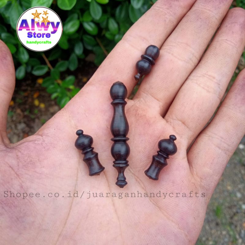 Jual Kepala Tasbih Kelor Hitam 1 Set Ukuran 8 Mm Shopee Indonesia