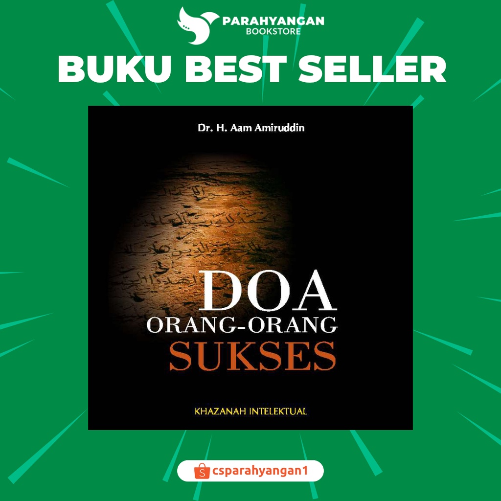 Jual Original Buku Doa Orang Sukses Dr H Aam Amirudin M Si Shopee