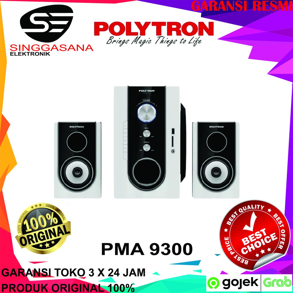 Jual Speaker Polytron PMA 9300 Speaker Aktif Bluetooth Murah Shopee