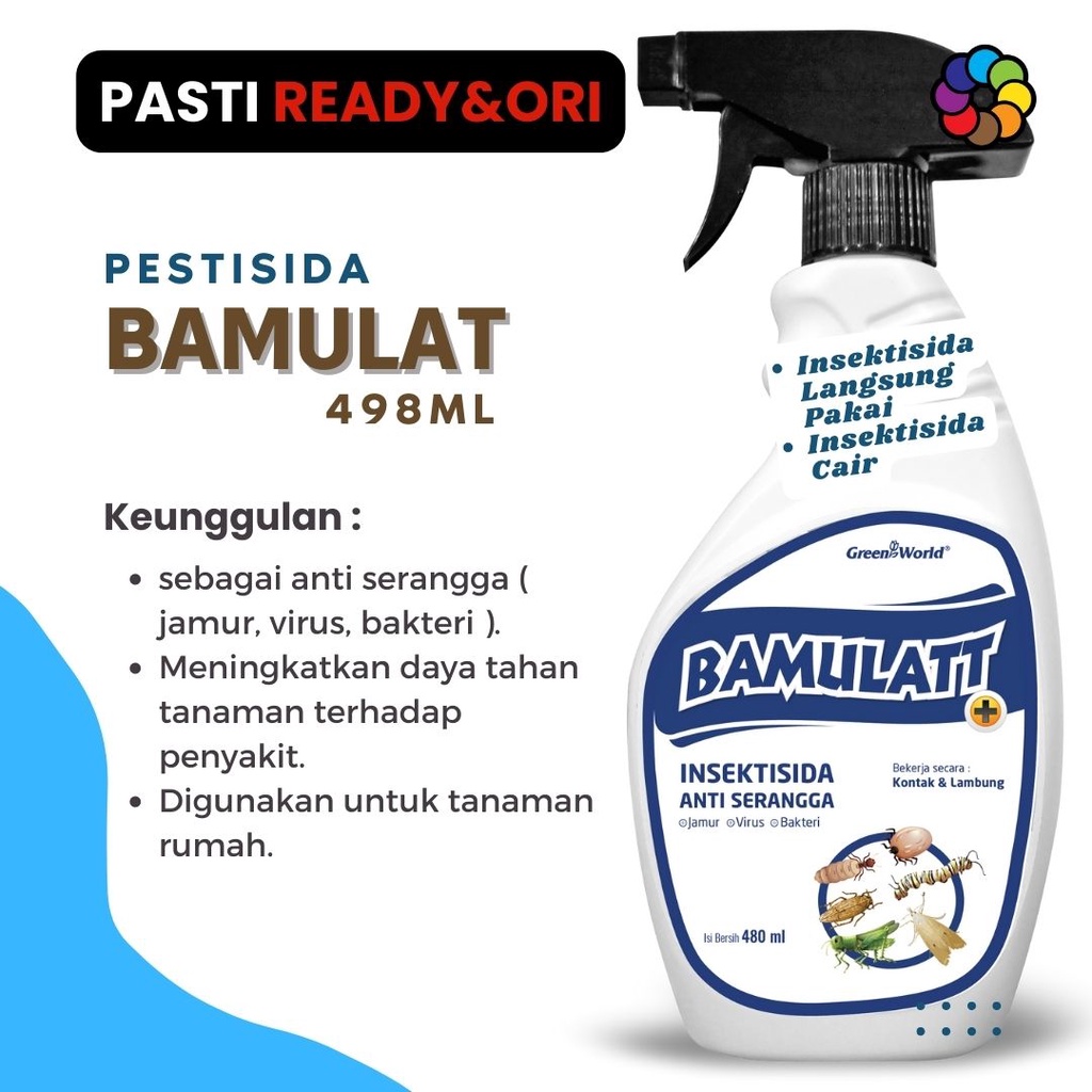 Jual Insektisida BAMULATT Spray Anti Serangga 480ml Langsung Pakai