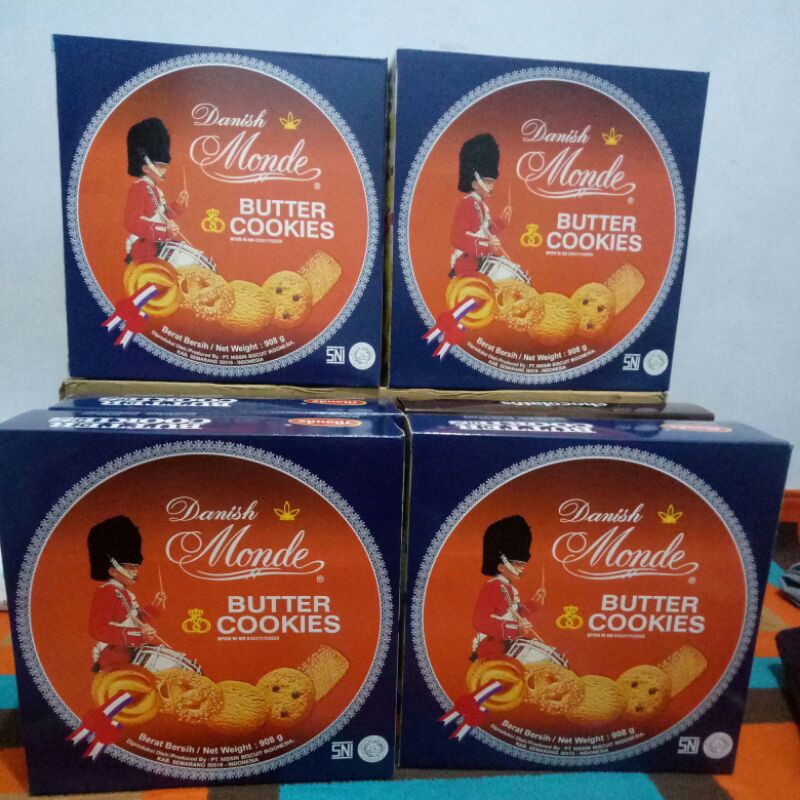 Jual Monde Butter Cookies Gr Shopee Indonesia