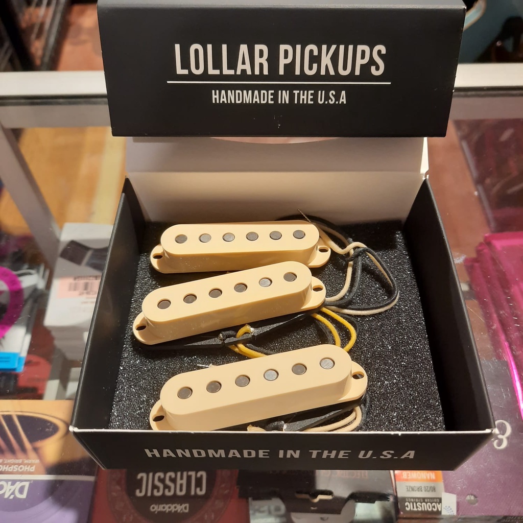 Jual LOLLAR PICKUPS DIRTY BLONDE S STYLE SET FLAT POLE CREAM Shopee