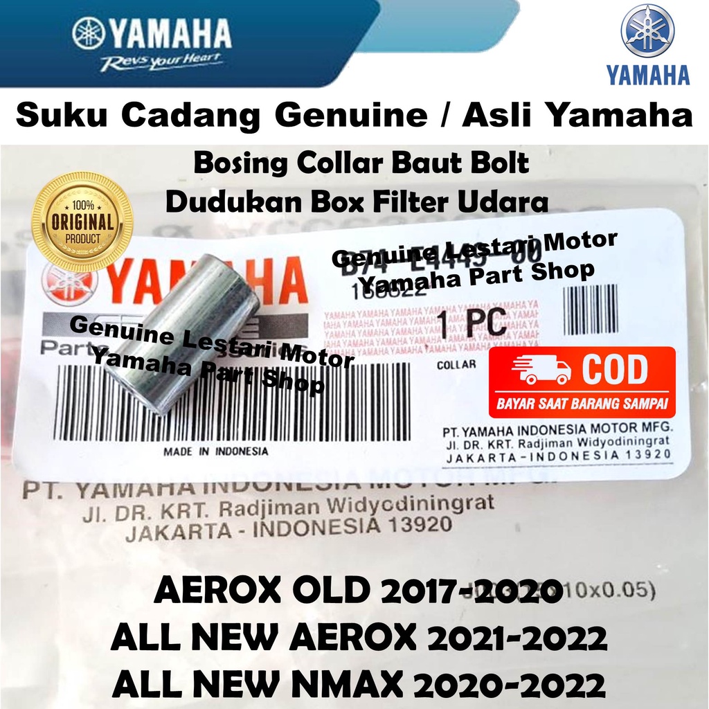 Jual Bosing Collar Baut Bolt Dudukan Box Filter Udara Aerox Old All New