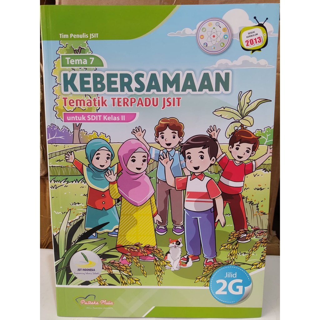 Jual Buku Tematik Terpadu JSIT Untuk Kelas 2 SDIT Pustaka Mulia