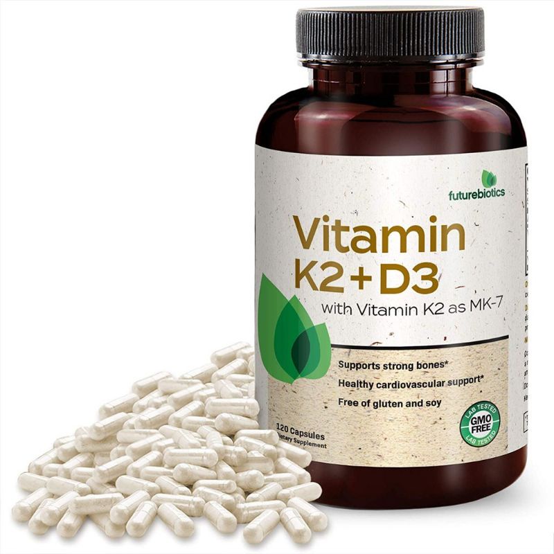 Jual FUTUREBIOTICS Vitamin K2 D3 Dengan Vitamin K2 Sebagai MK 7 120