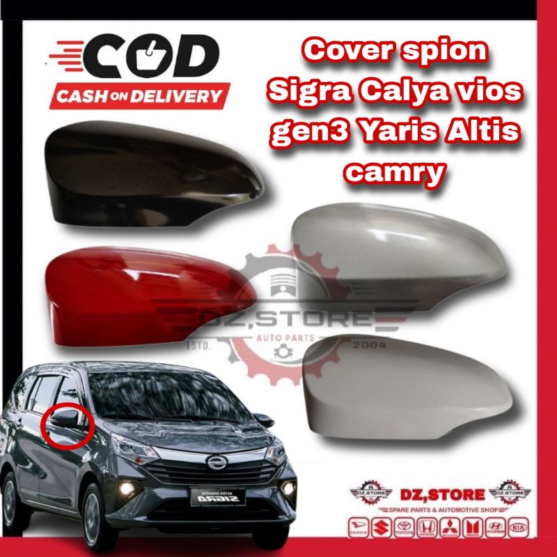 Jual Cover Batok Spion Calya Sigra Tutup Spion Sigra Calya Vios Gen3